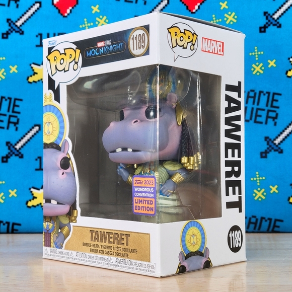 Funko PoP Marvel Studios Moon Knight Taweret #1189 Limited Edition Collectible - Picture 6 of 11